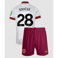 West Ham United Tomas Soucek #28 Tredje sæt Børn 2024-25 Kortærmet (+ Korte bukser)